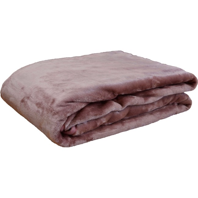 Κουβέρτα Βελουτέ Κούνιας 110x140 2 Blush Pink